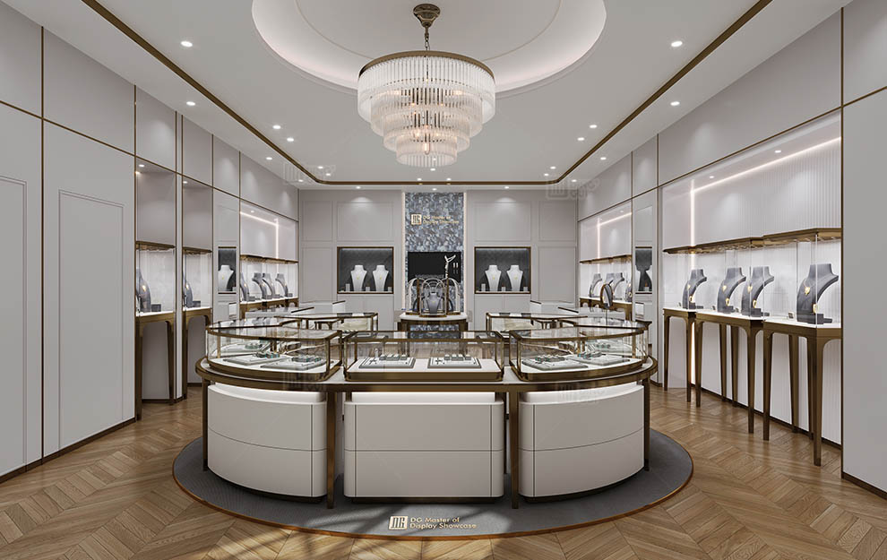 High-End Jewelry Display Project In Qatar
