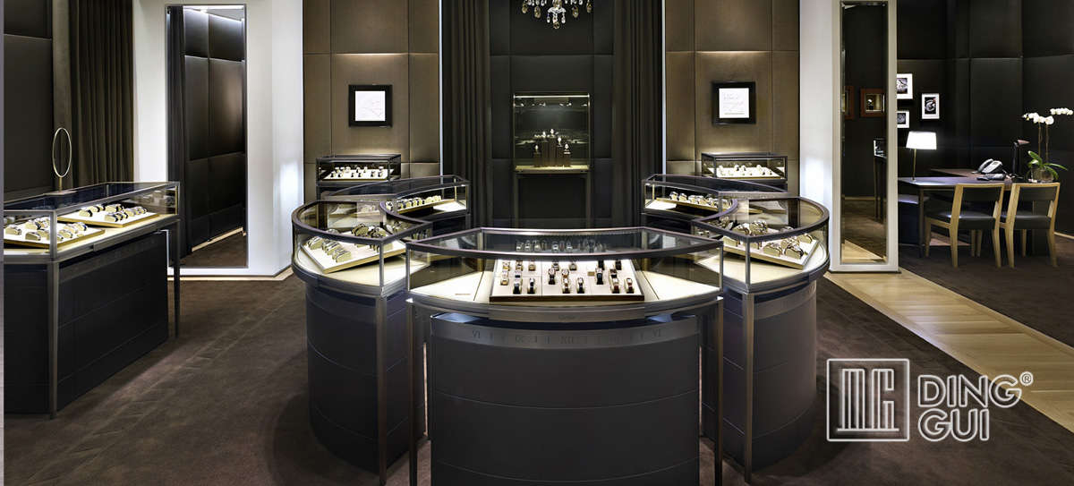 Luxury Jewelry Display Counter Design
