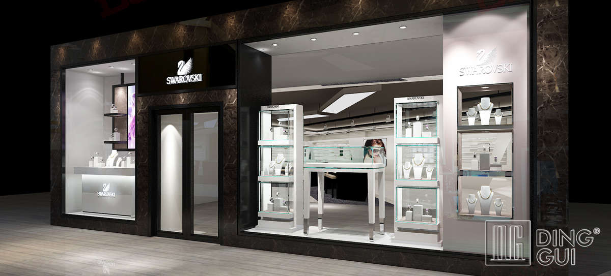 High End Luxury Jewelry Store Display Design