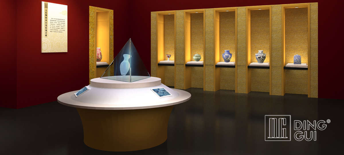High End Museum Showcase Display Design