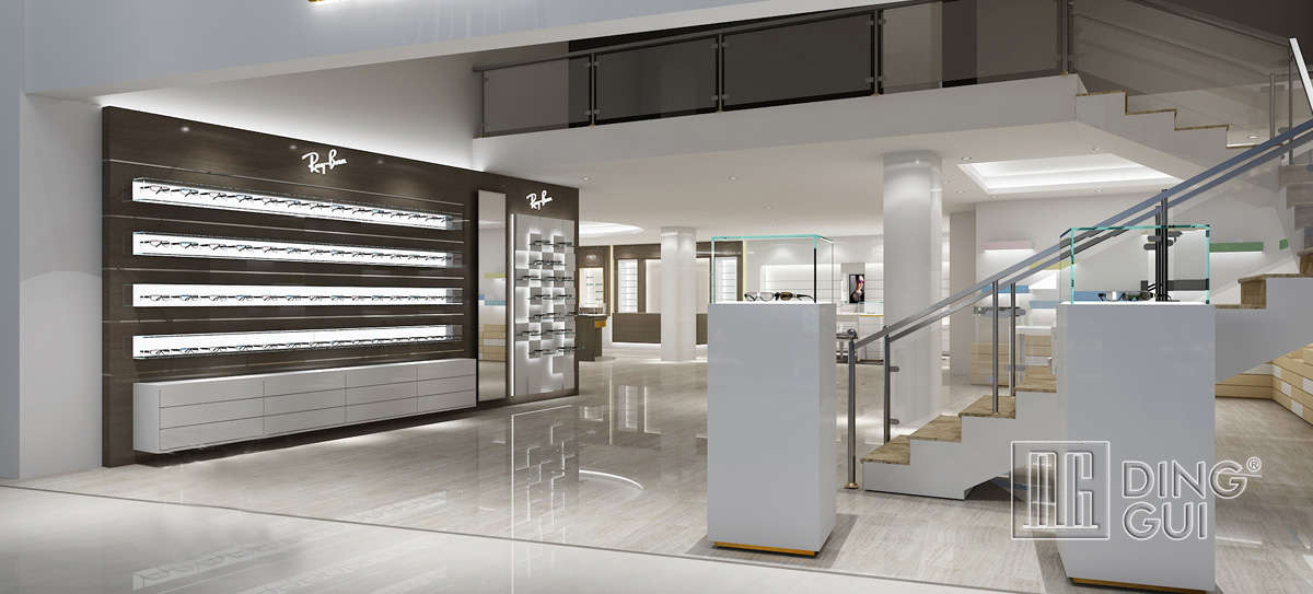 Luxury Sunglass Store Display Design