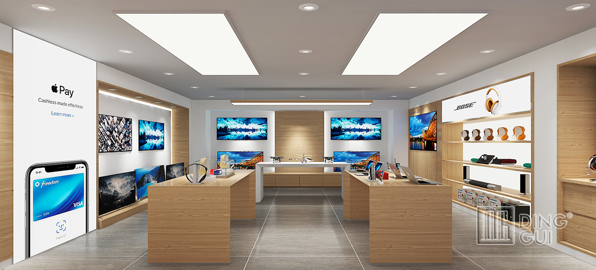 High End Electronics Store Design