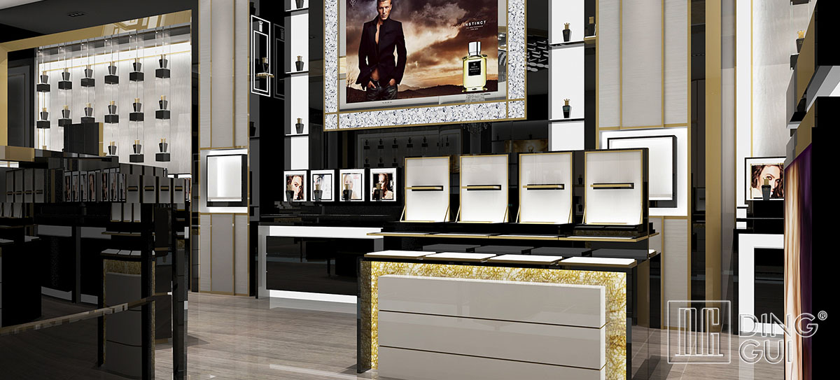 High End New Cosmetic Shop Display Showcase
