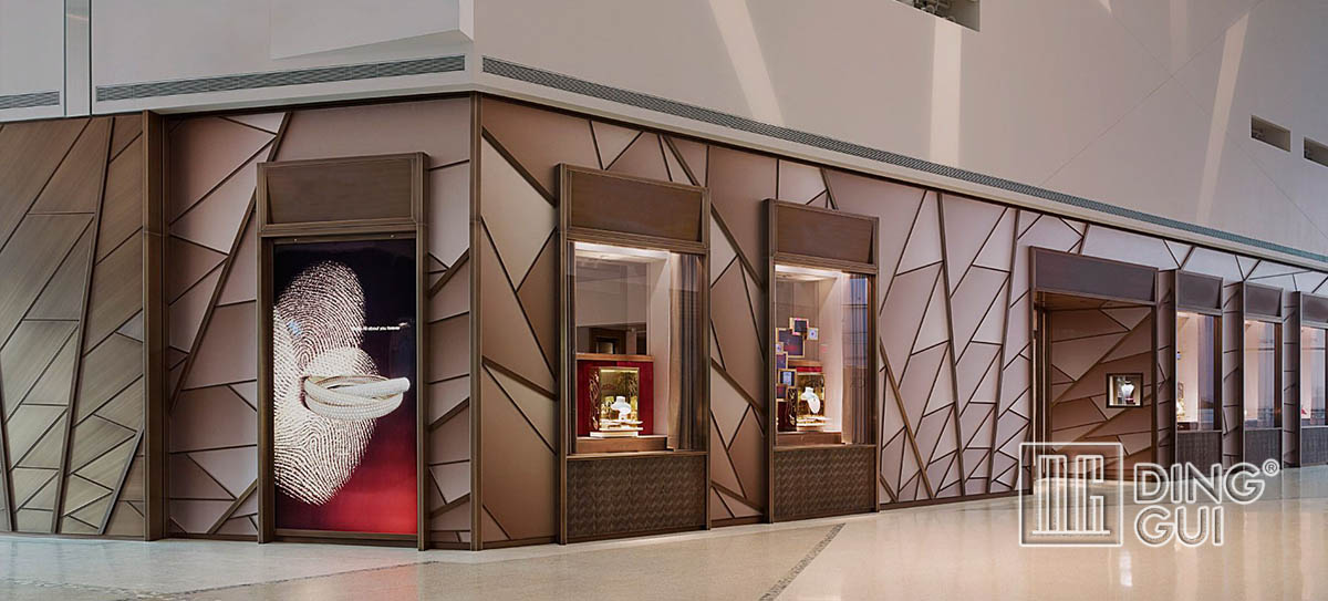 Luxury Jewelry Display Counter Design