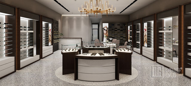 Luxury Sunglass Store Display Design