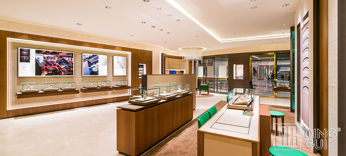 High End Luxury Watch Store Showcase