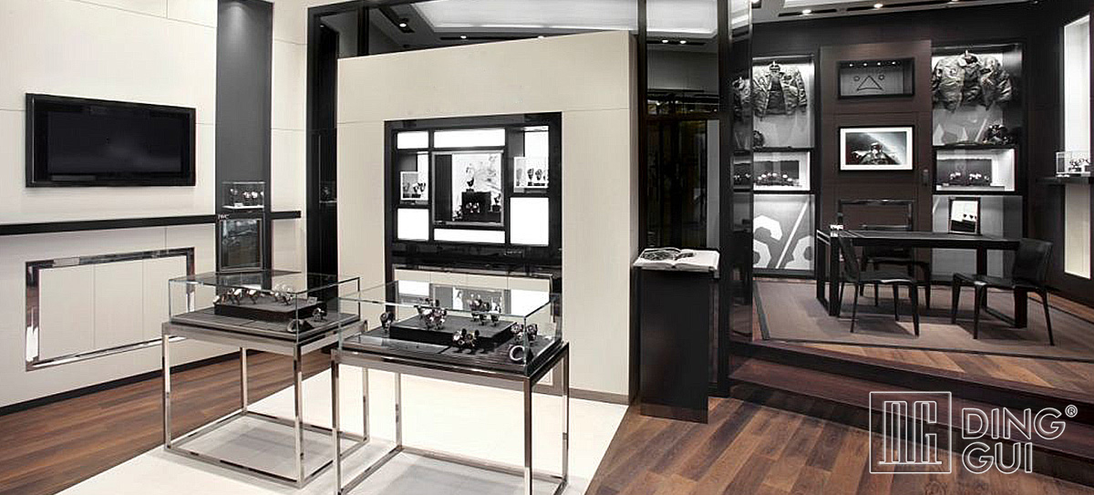 High End Luxury Watch Store Showcase