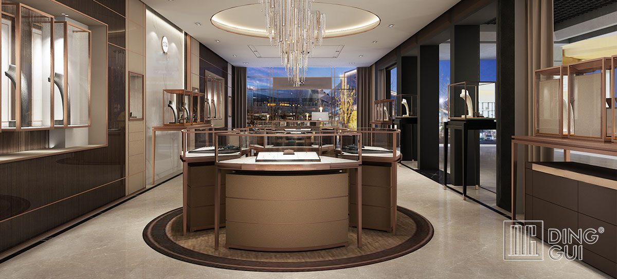 Luxury Jewelry Club Display Design