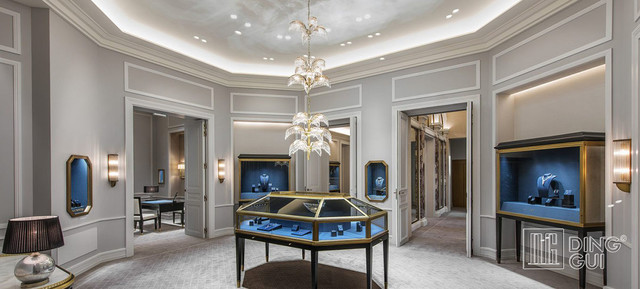 High End Luxury Jewelry Display Showcase