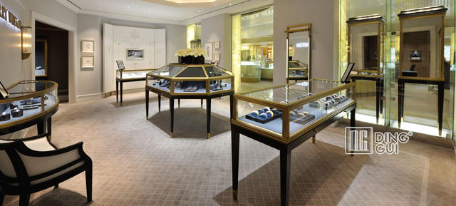 High End Luxury Jewelry Display Showcase