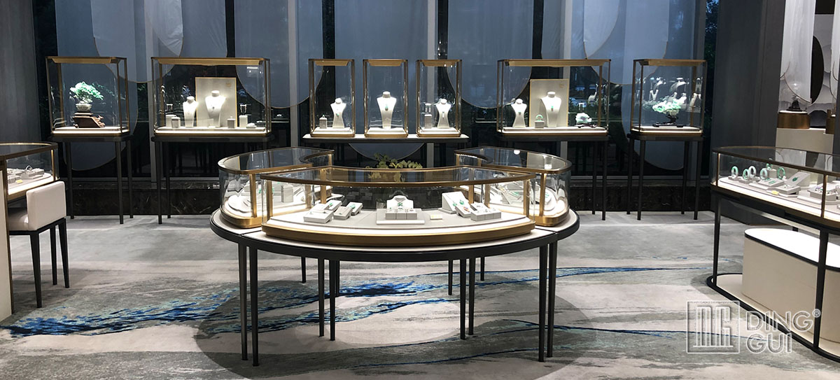 jewelry store display cases